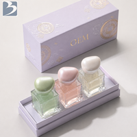 Caja Rígida de Lujo Personalizada con Forma de Libro, Acabado Mate, para Envases de Perfume de 50ml y 100ml, Caja de Regalo Premium para Fragancias, Reciclable