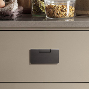 Aluminum Alloy Cabinet <b>Door</b> Handle Rectangle Minimalist Design Easy Installation Drawer Furniture Hardware - Product Image 4