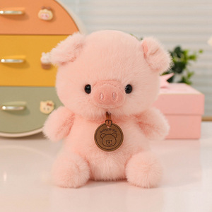 Jouets en peluche personnalisés et en gros : Adorables cochon, lapin, pingouin, <span class=keywords><strong>panda</strong></span>, dauphin – Poupées de 15 cm en tissu super doux, cadeau idéal pour les enfants - Product Image 5