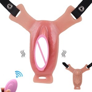 Strapon de Silicona, Masajeador Sexual para Preliminares, Juguete Sexual para Principiantes, Vibrador, Estimulador de Clítoris - Product Image 1