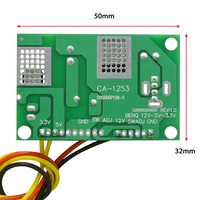 CA-1253 12V à 5V à 3.3V 3A DC convertisseur DC abaisseur Module d'alimentation de la carte d'alimentation