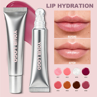 Gloss à lèvres hydratant nourrissant et repulpant, non collant, vegan, rouge à lèvres liquide, marque privée