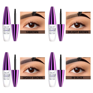 Crème à <span class=keywords><strong>sourcils</strong></span> végétalienne minérale à base de plantes, imperméable 24h, effet semi-<span class=keywords><strong>permanent</strong></span>, facile à enlever et couleur longue durée - Product Image 6