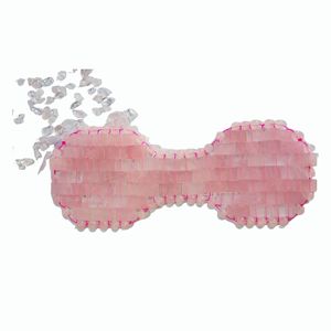 Masajeador de cuarzo rosa con compresa fría reutilizable, almohadilla de jade para ojos - Product Image 4