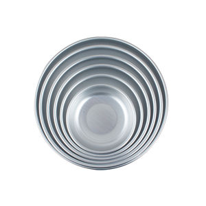 Bandeja de mariscos Plato de exhibición de aluminio Dos niveles Comida Plato redondo Buffet Restaurante Tier Tower Set - Product Image 4