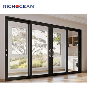 <span class=keywords><strong>Porte</strong></span> coulissante extérieure en aluminium RICHOCEAN, moderne, sur mesure, double vitrage trempé, économie d'énergie - Product Image 5