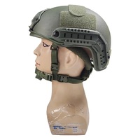 Casque tactique léger avec suspension BOA, protection balistique IIIA et doublure confortable en éponge pour une utilisation en extérieur