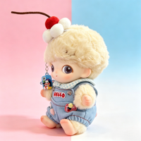 Tenue de poupée en vinyle de 15 cm, série journal intime nouveau-né, OEM ODM personnalisée, salopette colorée pour Crybaby KT Labubu, costume de poupée mignon