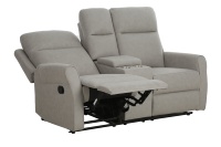 Ensemble de fauteuils inclinables manuels en tissu de la SX-81432-1-2-3 technologie pour le salon Design moderne 3 + 2 + 1 avec meubles à ossature en bois