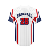 Expédition rapide professionnelle Camiseta Deportivas De Beisbol Chemises pour femmes Maillots personnalisés Baseball