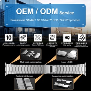 Phụ kiện dây đeo đồng hồ thông minh Keepwin 22mm đính hạt cho dây đeo Apple Watch bằng titan - Product Image 3