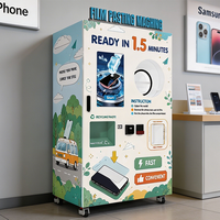 Máquina Expendedora Automática de Protectores de Pantalla para Teléfonos Móviles, Ahorra Trabajo en el Recibidor del Aeropuerto