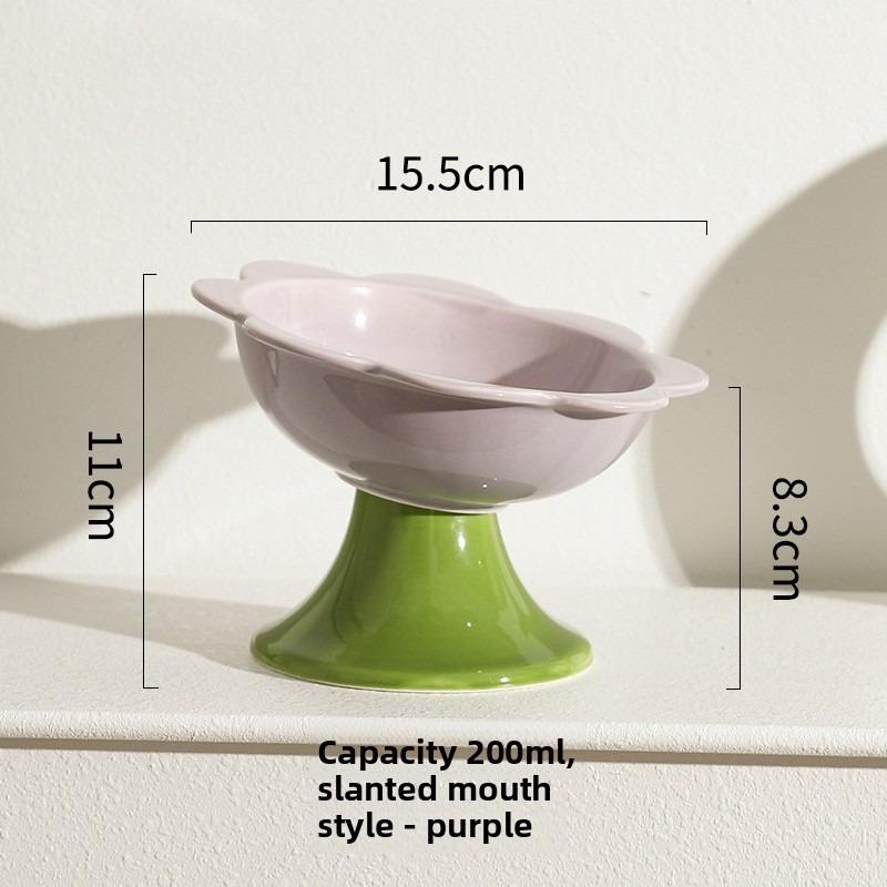 สไตล์เอียง - สีม่วง