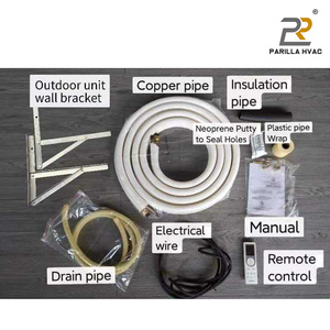 <span class=keywords><strong>Aire</strong></span> <span class=keywords><strong>Acondicionado</strong></span> Split de Pared de Alta Eficiencia con Tubería de Cobre, 9000 BTU, 220V, R410A, 1 HP, <span class=keywords><strong>Inverter</strong></span> para el Hogar, Venta al Por Mayor - Product Image 4