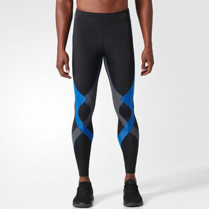 Leggings de compression pour le sport et la remise en forme, push-up, haute élasticité, compression abdominale, leggings d'entraînement pour hommes - Product Image 1