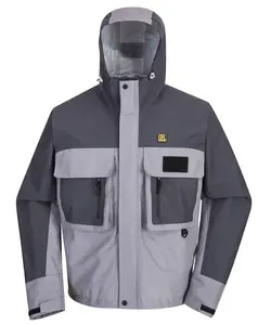 Nuovo stile di modo impermeabile antivento inverno all'aperto giacca da pesca abbigliamento per gli uomini