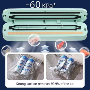 Nouvelle machine de mise sous vide automatique à écran tactile numérique pour la maison, machine de conservation des aliments avec 10 sacs de mise sous vide pour aliments - Product Image 5