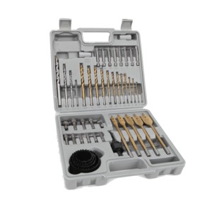 KAFUWELL AI2682A Jeu de forets hélicoïdaux HSS de haute qualité 47 pièces, enclume de perçage rapide pour un travail efficace - Product Image 2
