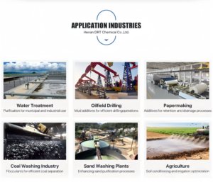 Catalisadores Agentes Químicos Auxiliares Poliacrilamida Coagulante Polímero Agente Floculante de Poliacrilamida para Tratamento de Água - Product Image 4