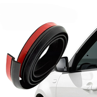 Joint d'étanchéité universel en caoutchouc EPDM de type Z pour portière de voiture, auto-adhésif, insonorisant et pare-intempéries pour montants A de véhicules automobiles, camions et VUS
