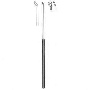 Curette Buck 16,5 cm / 6-1/2 pouces Fig. Curette chirurgicale en acier inoxydable à manche rond et émoussé, instrument médical - Product Image 1