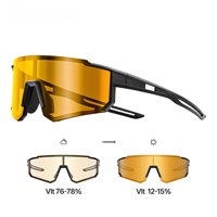 Lunettes de soleil sport photochromiques incassables pour PC, lunettes de cyclisme UV400, lunettes de course et de randonnée, logo personnalisé, vente en gros en vrac
