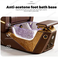 Chaise de pédicure électrique multifonctionnelle, spa pour les pieds, chaises de manucure et de pédicure avec massage, chaises de pédicure modernes de luxe à vendre