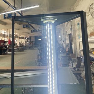 LED giratorio de tres lados <span class=keywords><strong>luminoso</strong></span> <span class=keywords><strong>cartel</strong></span> tablero soporte de exhibición Triangular <span class=keywords><strong>publicidad</strong></span> giratoria caja de luz - Product Image 5