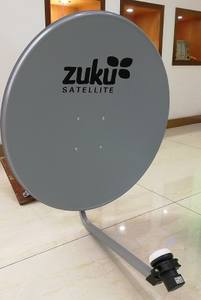 Support personnalisé C KU KA Bande Satellite <span class=keywords><strong>LNB</strong></span> <span class=keywords><strong>Tv</strong></span> Dish Avec Antenne Offset RG6 Câble Pour Zuku Kenya - Product Image 2
