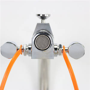 เครื่องล้างตาแบบตั้งโต๊ะสามหัวฉีด ตอบสนองรวดเร็ว ประสิทธิภาพสูง สำหรับความปลอดภัยในโรงงานอุตสาหกรรมและห้องปฏิบัติการ <span class=keywords><strong>ราคา</strong></span>ประหยัด - Product Image 4