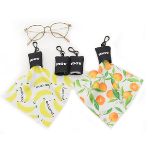 Xách tay phim hoạt hình kính da-làm sạch nhung kính vải dễ dàng làm sạch lau móc khóa - Product Image 3