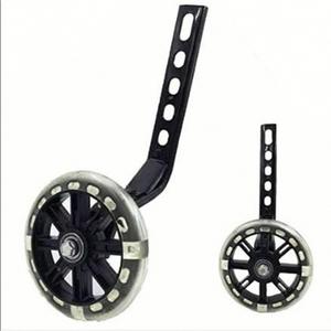 Ruedas de entrenamiento para bicicletas infantiles de 12 pulgadas, color rosa, de metal, con luces intermitentes, para bicicletas de equilibrio para niños - Product Image 5