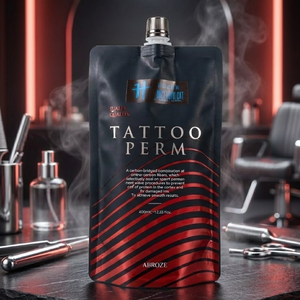 Loción para Permanente de Cabello Liso ARROZE con Queratina y Colágeno para Cabello Dañado - Certificación ISO 22716, Fragancia Fresca, Uso Profesional - Product Image 1