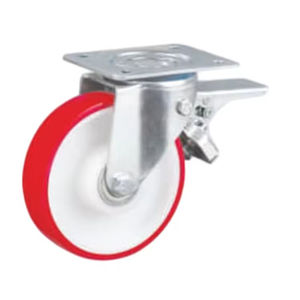 Nouvelles roulettes à double roulement à billes en PU+PP, qualité supérieure, conformes aux normes européennes pour les matériaux - Product Image 2