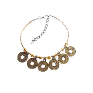 बोहेमियन जातीय शैली श्रृंखला जिप्सी बीच टखने श्रृंखला विंटेज टासल सिक्का एण्लेट महिला थोक - Product Image 5