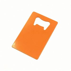 ที่เปิดขวดรูปบัตรเครดิตสแตนเลสขนาด 85x54 มม. ที่เปิดขวดโลหะแบบกำหนดเองสำหรับแจกเป็นของขวัญ - Product Image 1