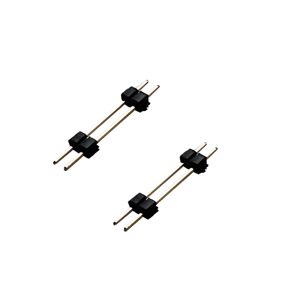 2.0mm chèn thẳng 180 độ 2P đôi Nylon đơn hàng pin tiêu đề 2A điện cho PCB - Product Image 1