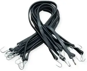 工厂供应31英寸重型三元乙丙橡胶蹦极绳弹性强拉伸系带，用于户外、防水布盖和货物