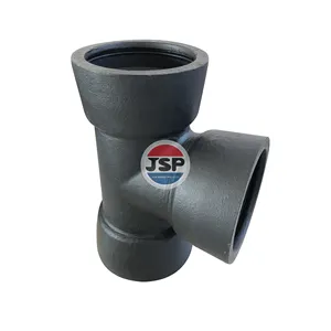 JSP tous les diamètres de tuyau d'eau ISO2531 EN545 EN598 raccord en fonte Ductile tous les raccords de prise égal Tee pour utilisation de raccordement de tuyau en fonte Ductile