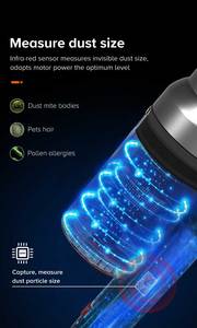 Aspirateur robot intelligent Liectroux I10 pour la maison, automatique, rechargeable, nettoyeur de sols, aspirateur à main, aspirateur à batterie I10 - Product Image 4