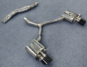 ऑडी rs4/rs5 b9/b9.5 <span class=keywords><strong>2</strong></span>.9 टी ट्यूनिंग वाल्व 304 स्टेनलेस स्टील पाइप निकास सिस्टम - Product Image 3