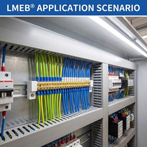 Bornier en cuivre à ressort de Type pont élevé Bornier de terre zéro boîte de Distribution en laiton bornier de terre connexion zéro faite - Product Image 4