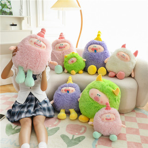 Produttore di giocattoli di peluche personalizzati di alta qualità simpatico e bizzarro piccolo mostro di peluche Super morbido giocattolo di peluche regalo di compleanno - Product Image 2
