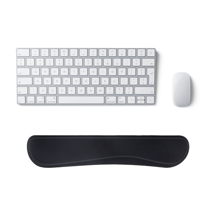 Black long wrist rest