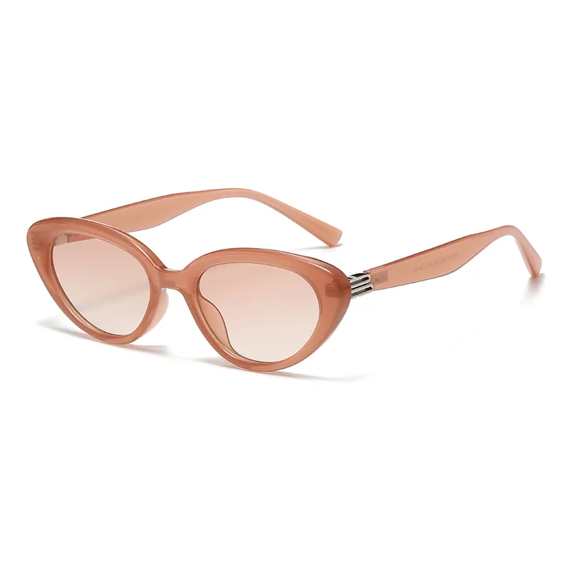 High Quality Hot Sale Woman Cat Shaped Women Luxury Eyeglasses Top Sunglasses 2023 Latest Ladies Sunglasses