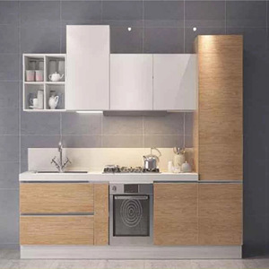 Ensemble complet de mini armoires de cuisine standard en bois modernes avec prix de vente directe en usine - Product Image 6