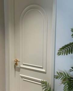 Portes intérieures en bois massif de couleur unie, insonorisées, de qualité supérieure, modernes et luxueuses, ensemble complet, portes de chambre à coucher - Product Image 2