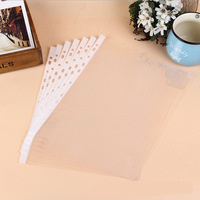 Pochettes de classement A4 personnalisées à 11 trous, multi-grilles, transparentes en PP, imperméables, pour feuilles mobiles, avec étiquettes de classification