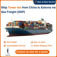 Ventilateurs sur pied : Agent maritime de la Chine vers l'Estonie, DDP porte-à-porte, transitaire le plus rentable, logistique économique