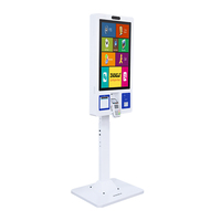 Kiosco de Autopago Automático ZHONGJI OEM/ODM, Máquina POS de Montaje en Pared, Lector de Códigos de Barras, Múltiples Opciones de Pago en Efectivo, Sistema Operativo Windows